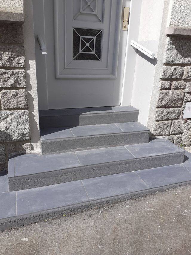 revêtement de sol extérieur pas de porte